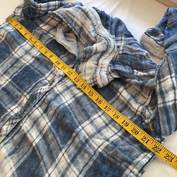 Vintage Havana button down shirt long sleeve w/laced look super soft Size Medium - Picture 5 of 11